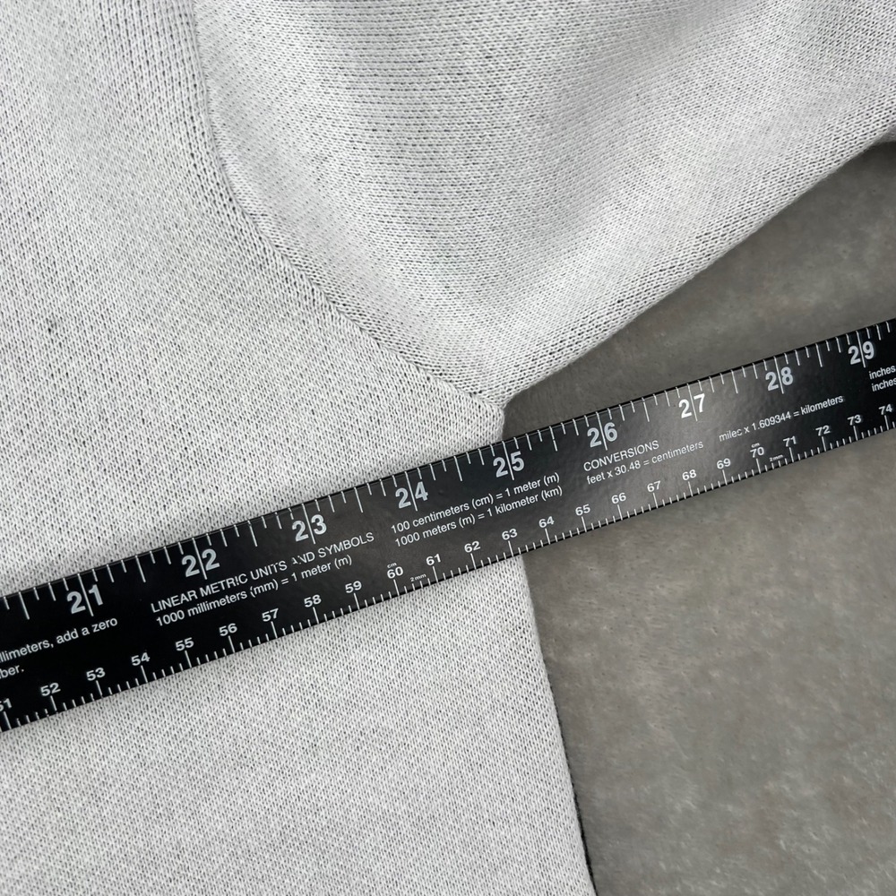 Waggle Loon Call Wildknit Crewneck Sweater Mens XL White Black Bird Graphic - Picture 10 of 11